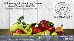 Liść Laurowy - Cztery Strony Świata - świeża kuchnia wege!