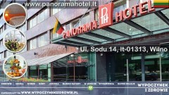 Hotel z widokiem na wileńską starówkę