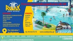 Wodne szaleństwa - mnóstwo atrakcji w Parku Wodnym RELAX w Świdwinie