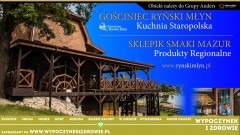 Regionalne przysmaki z widokiem na Jezioro Ryńskie 