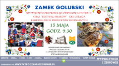 Wojewódzki przegląd zespołów ludowych oraz Festiwal Smaków - Zamek golubski