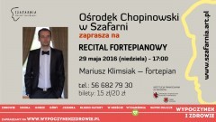Zapraszamy na recital fortepianowy 