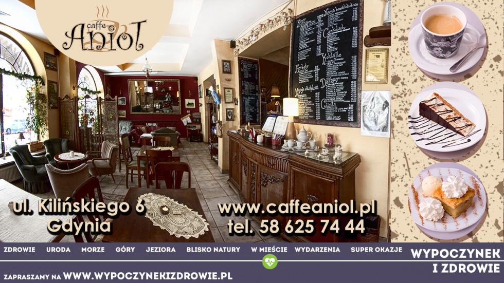 Caffe Anioł – wyjątkowa kawiarnia na kulturalnej mapie Gdyni
