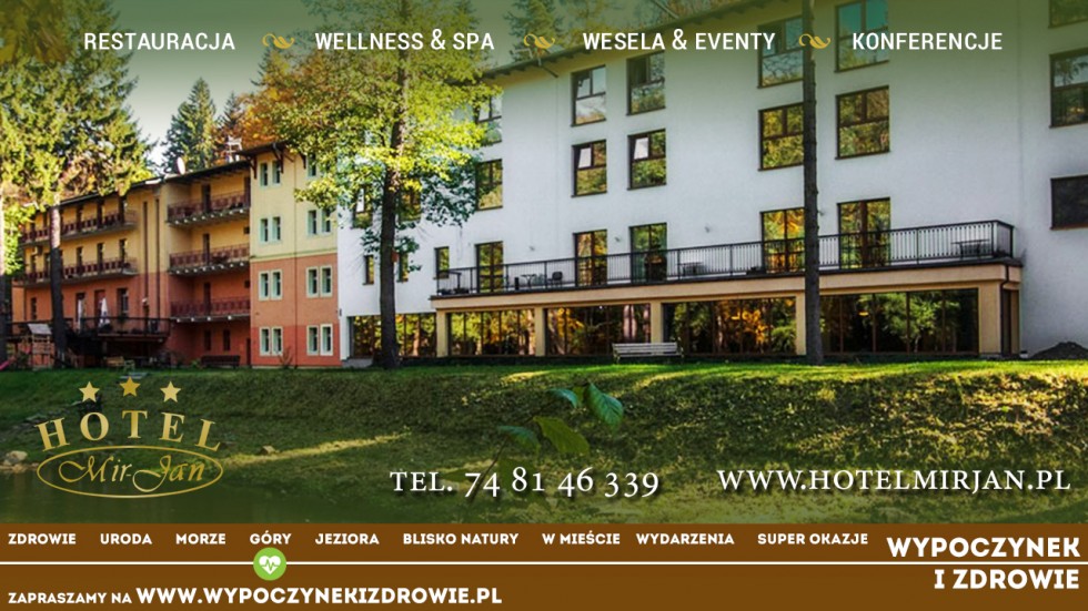 Hotel “Mir-Jan” – odzyskaj harmonię w Lądku-Zdroju
