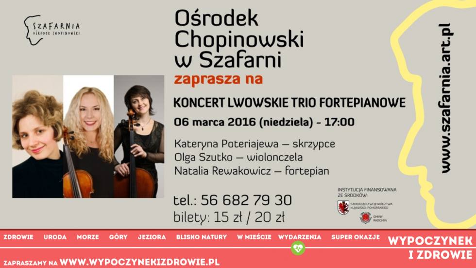 Lwowskie Trio Fortepianowe w Szafiarni!
