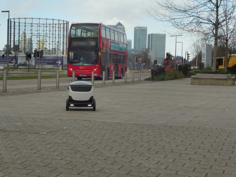 Wypoczynek i Zdrowie odkrywa - Roboty będą dowozić jedzenie w Londynie
