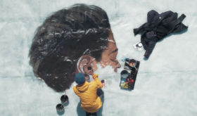 Hawajski artysta zrobił mural na krze. Antarktyda nie różni się od reszty świata