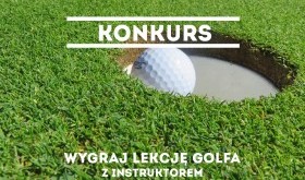 KONKURS - wygraj lekcję golfa!