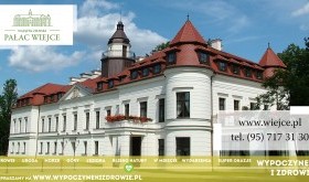 Majątek Ziemski Pałac Wiejce – odpocznij na łonie natury w iście królewskich warunkach