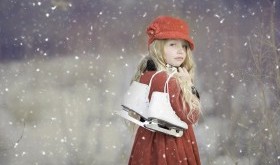 Na łyżwach po jeziorze